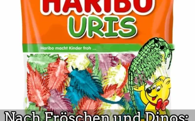 Nach Fröschen und Dinos: Haribo bringt Gummi-Urzeitkrebse auf den Markt Haribo bringt Gummi-Urzeitkrebse: Ein neuer Süßigkeiten-Trend!