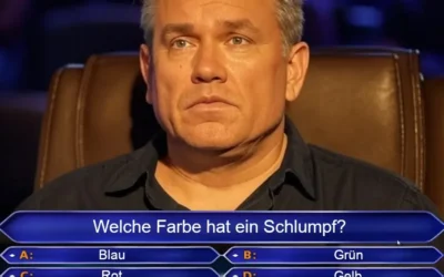 Farbenblinder Mann rät einfach ins Grüne hinein Farbenblinder Mann rät einfach ins Grüne hinein – Aufregung bei RTL