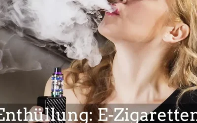 Enthüllung: E-Zigaretten dienen der Erzeugung von Mini-Chemtrails E-Zigaretten: Die geheime Waffe der Elite gegen die Menschheit!