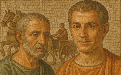 Sensationsfund: Mosaik in Pompeji zeigt ersten Kauf von Rallus Scumacherius Auriga Sensationsfund: Mosaik in Pompeji zeigt ersten Kauf von Rallus Scumacherius Auriga
