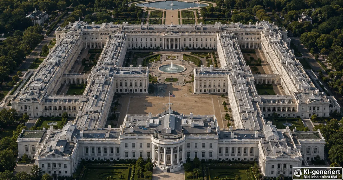 Nach Besuch in Versailles: Donald Trump lässt das Weiße Haus umbauen Nach Besuch in Versailles: Donald Trump lässt das Weiße Haus umbauen