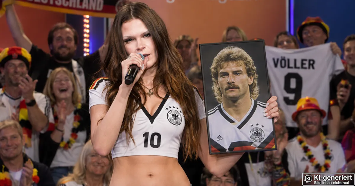 Als Wiedergutmachung: Ikkimel singt 90 Minuten lang Fußballklassiker im ZDF-Morgenmagazin Als Wiedergutmachung: Ikkimel singt 90 Minuten lang Fußballklassiker im ZDF-Morgenmagazin