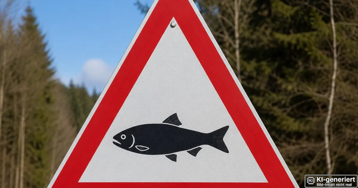 Studie zeigt: Fische sind die am seltensten überfahrenen Tiere