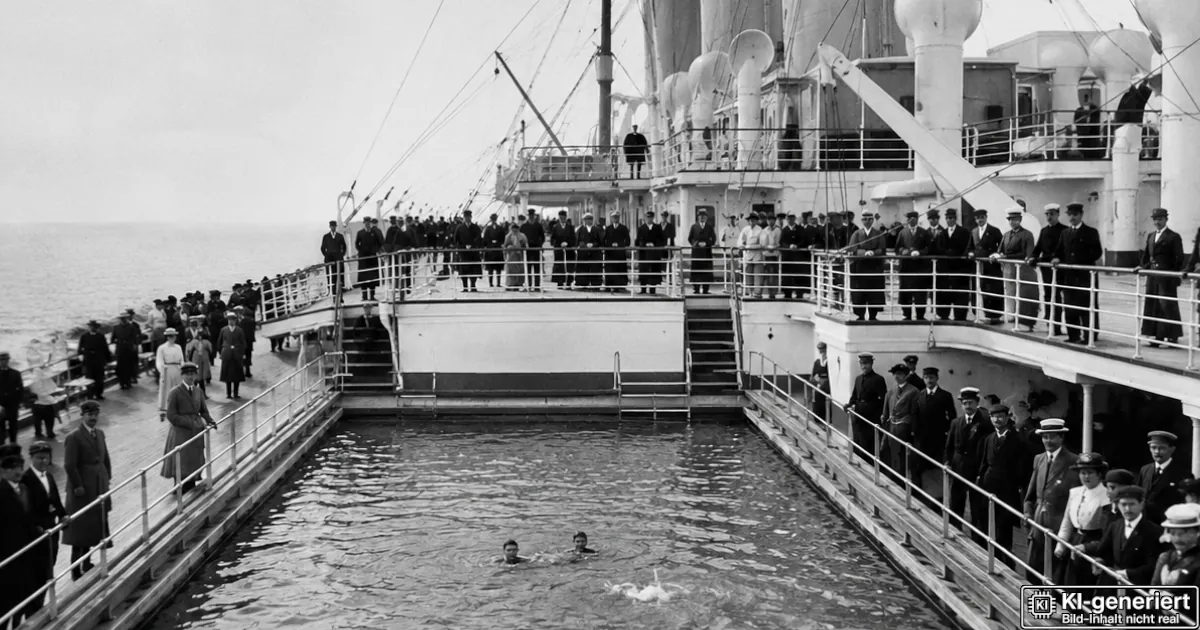 Tauchroboter entdeckt: Pool der Titanic ist immer noch gefüllt Tauchroboter entdeckt: Pool der Titanic ist immer noch gefüllt