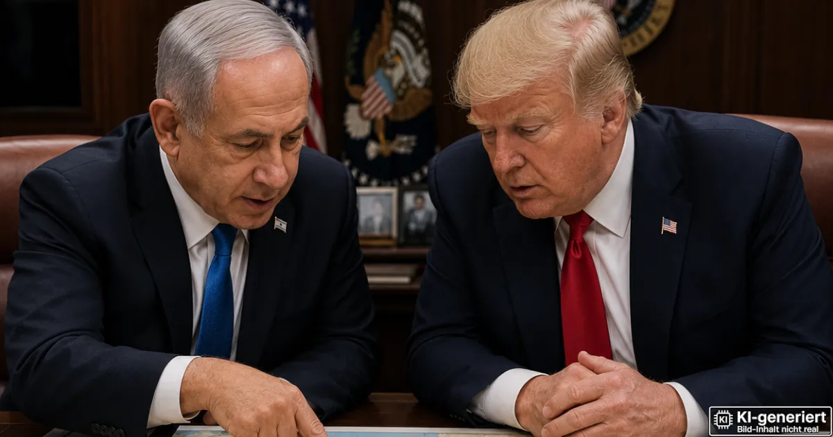 Trump und Netanjahu füllen ihre gemeinsame Bewerbung für den Friedensnobelpreis aus