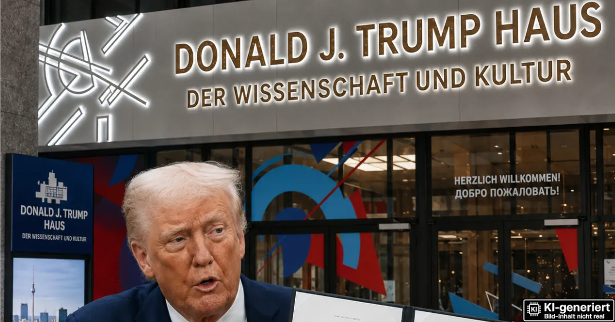 Nach Schließung: Russisches Haus soll als Donald J. Trump Haus wiedereröffnet werden