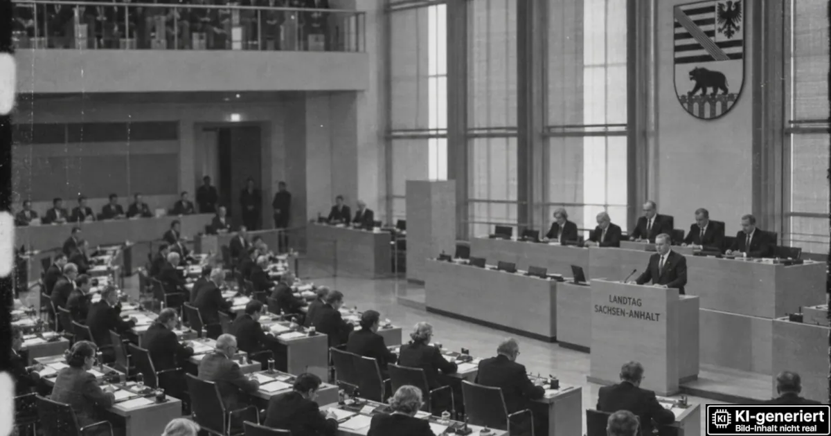 Auf Antrag der AFD: Konstituierende Sitzung des Landtags Sachsen- Anhalt findet in Schwarz-Weiß statt Auf Antrag der AFD: Konstituierende Sitzung des Landtags Sachsen- Anhalt findet in Schwarz-Weiß statt