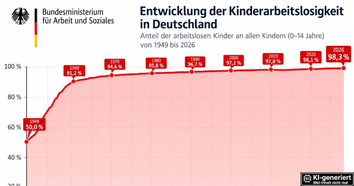 Arbeitsminister Schweitzer: Kinderarbeitslosigkeit bei 98,3% Arbeitsminister Schweitzer: Kinderarbeitslosigkeit bei 98,3%